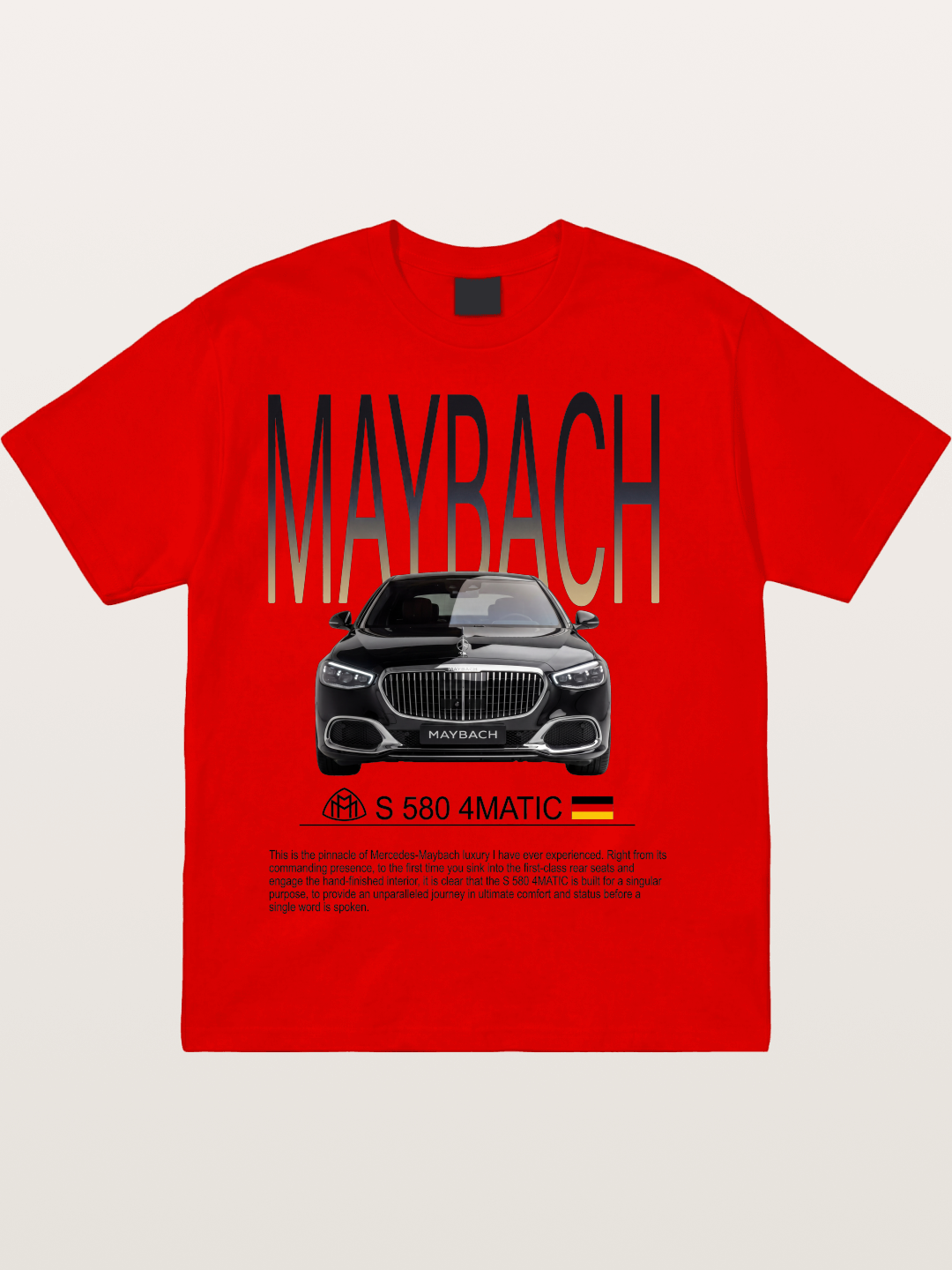Maybach Luxury Sedan Poster Cotton T-shirt