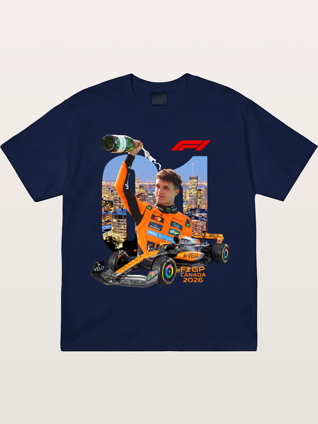 Lando Norris Canada GP 2026 Win Gildan T-shirt