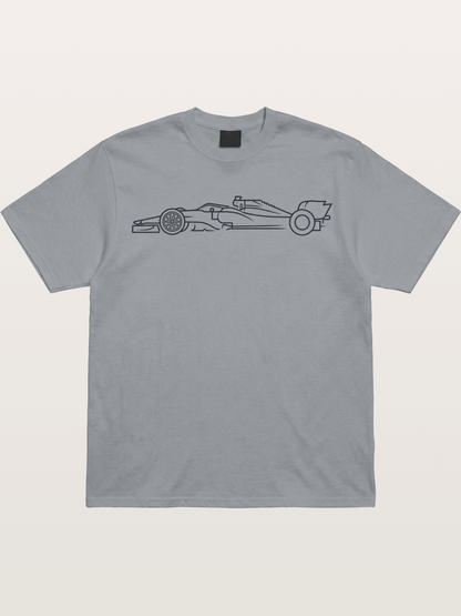 Race Outline Gildan T-shirt