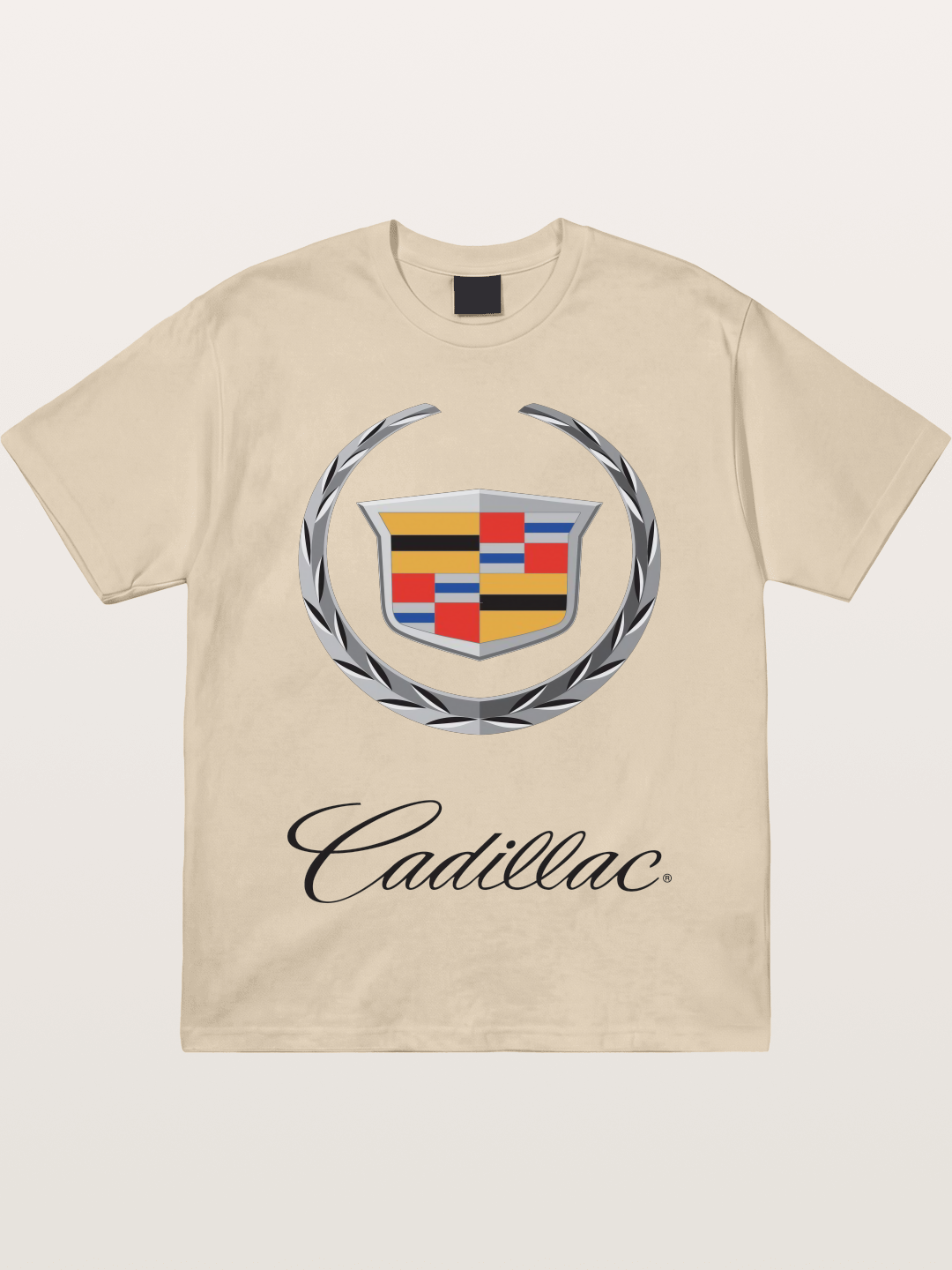 Cadillac Laurel Wreath Emblem Gildan T-shirt
