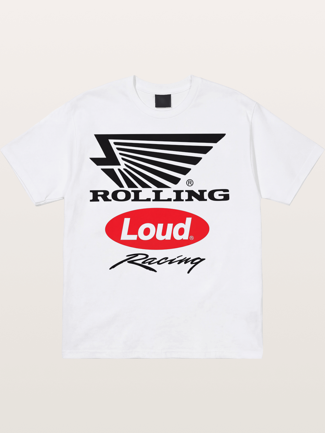 Rolling Loud Racing Logo Cotton T-shirt