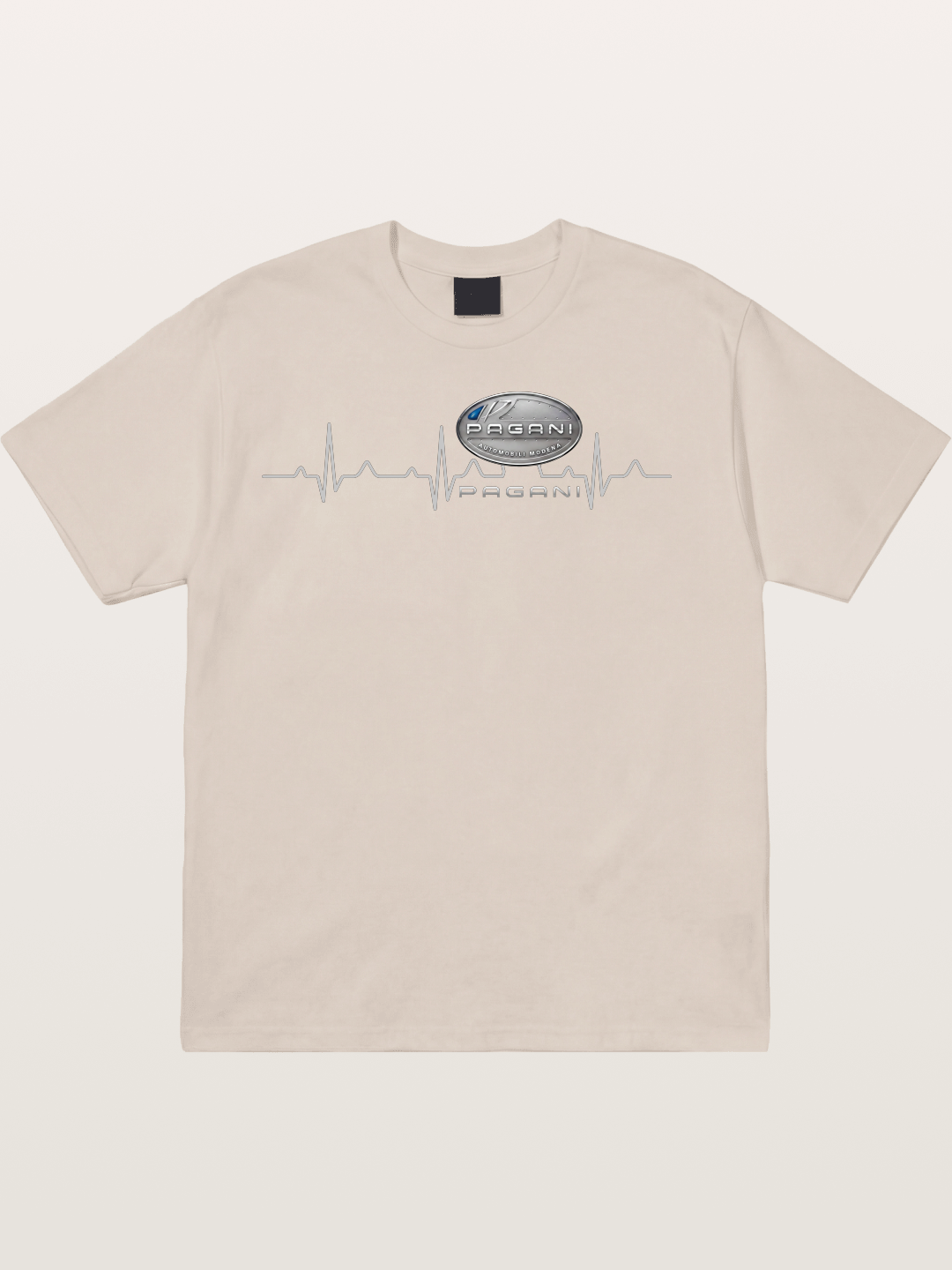 Pagani Heartbeat Badge Cotton T-shirt