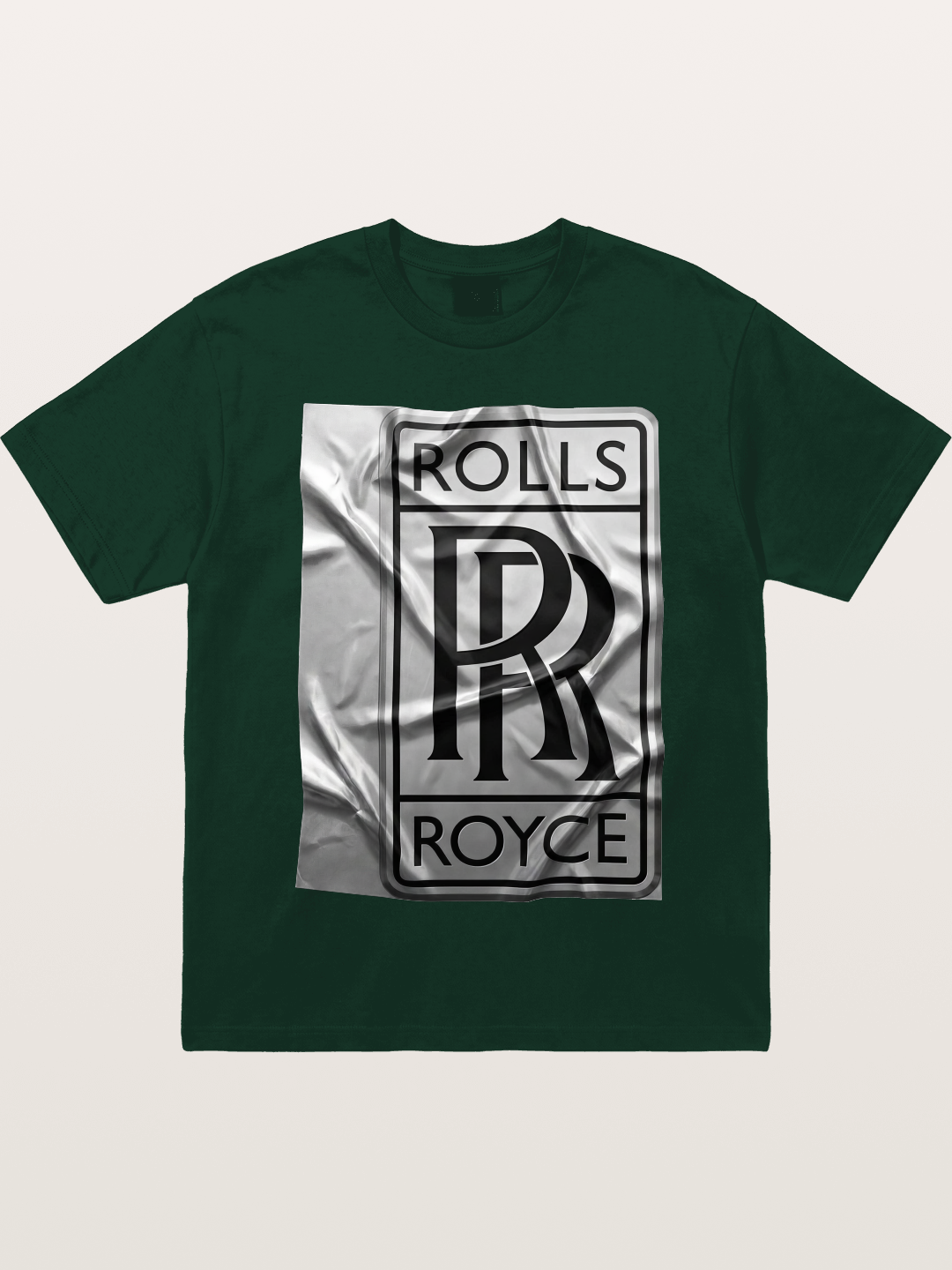 Silk Texture RR Logo Design Gildan T-shirt