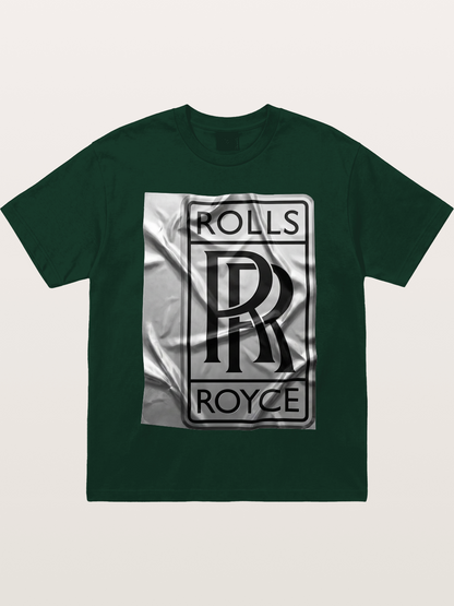 Silk Texture RR Logo Design Gildan T-shirt