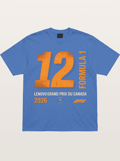 #12 Piastri 2026 F1 Canada Gildan T-shirt