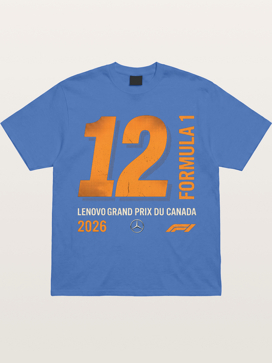 #12 Piastri 2026 F1 Canada Gildan T-shirt