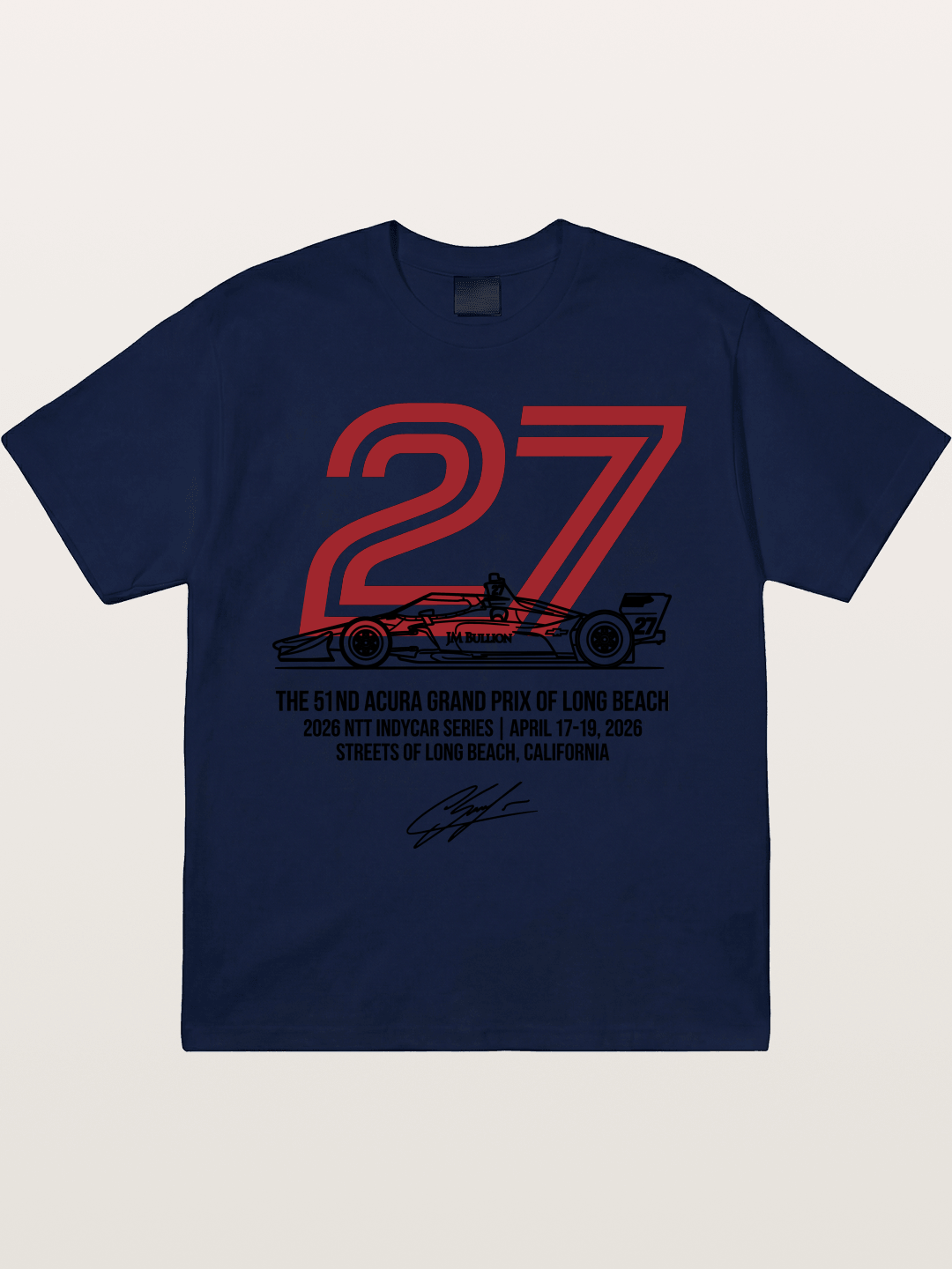 Kirkwood #27 IndyCar Legend Gildan T-shirt