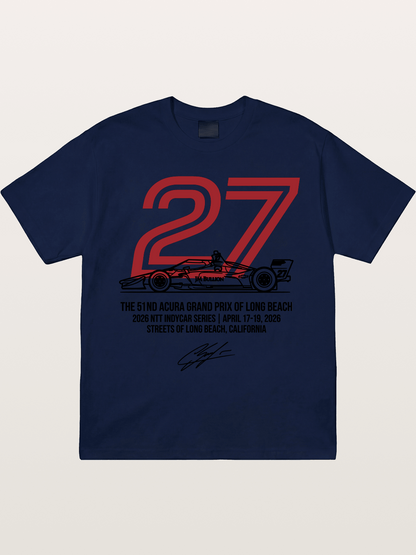 Kirkwood #27 IndyCar Legend Gildan T-shirt