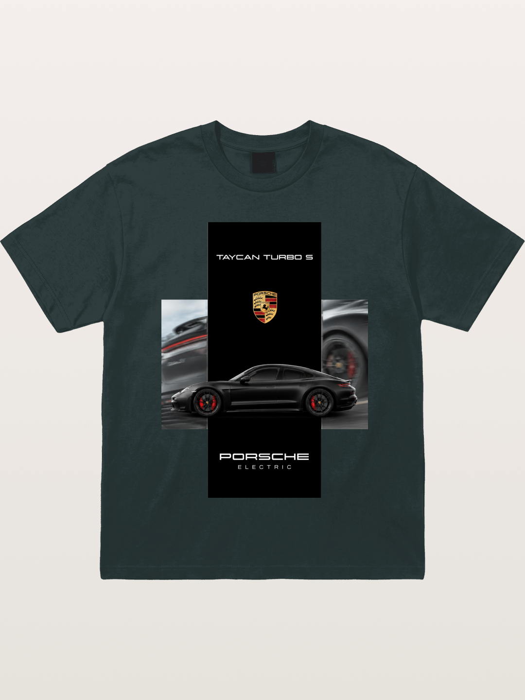 Porsche Taycan Turbo S Electric Gildan T-shirt