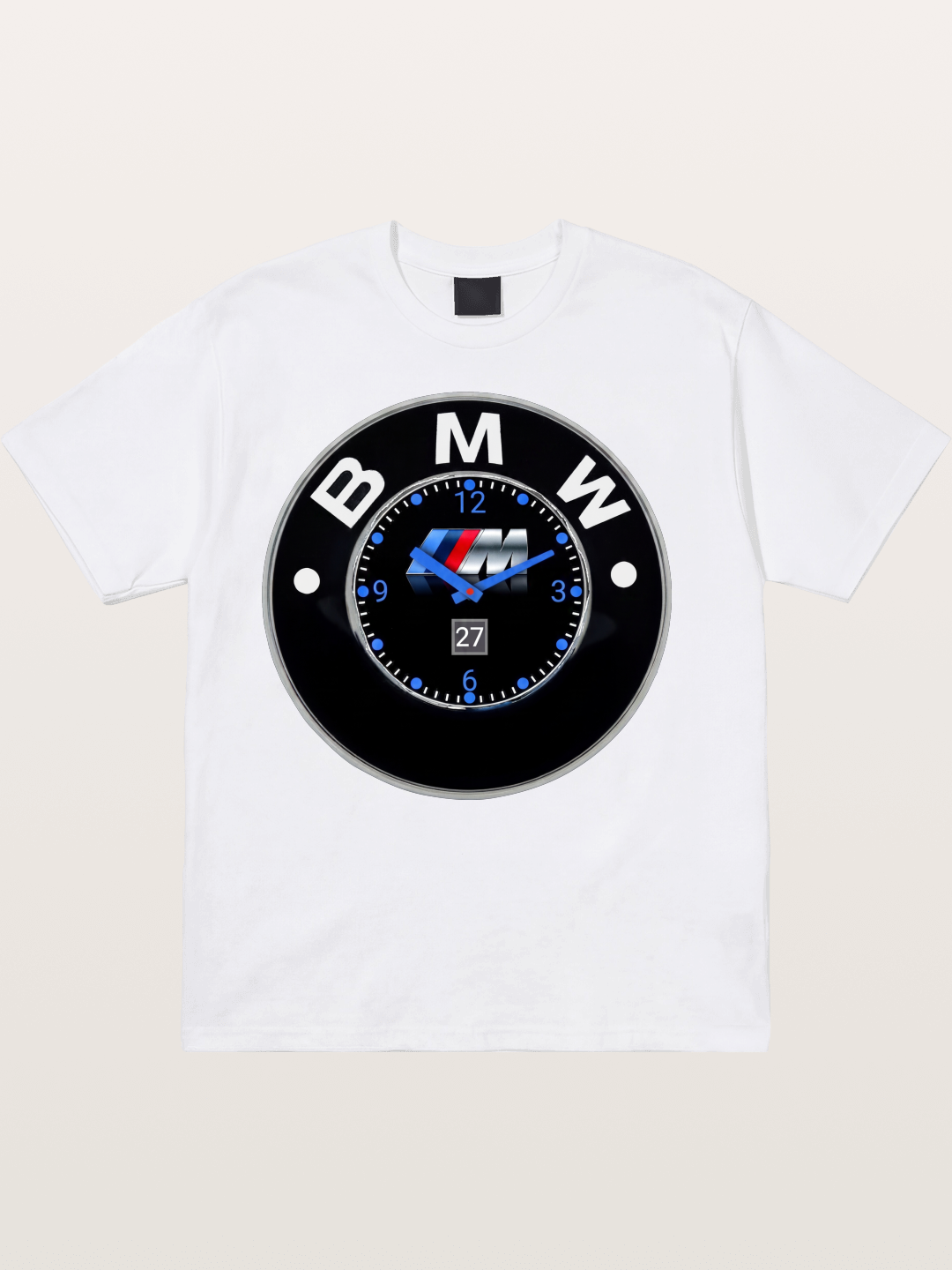 BMW M Clock Face Emblem Cotton T-shirt