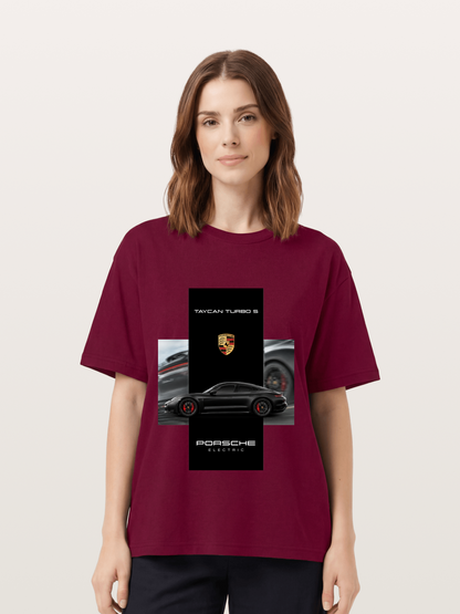 Porsche Taycan Turbo S Electric Gildan T-shirt