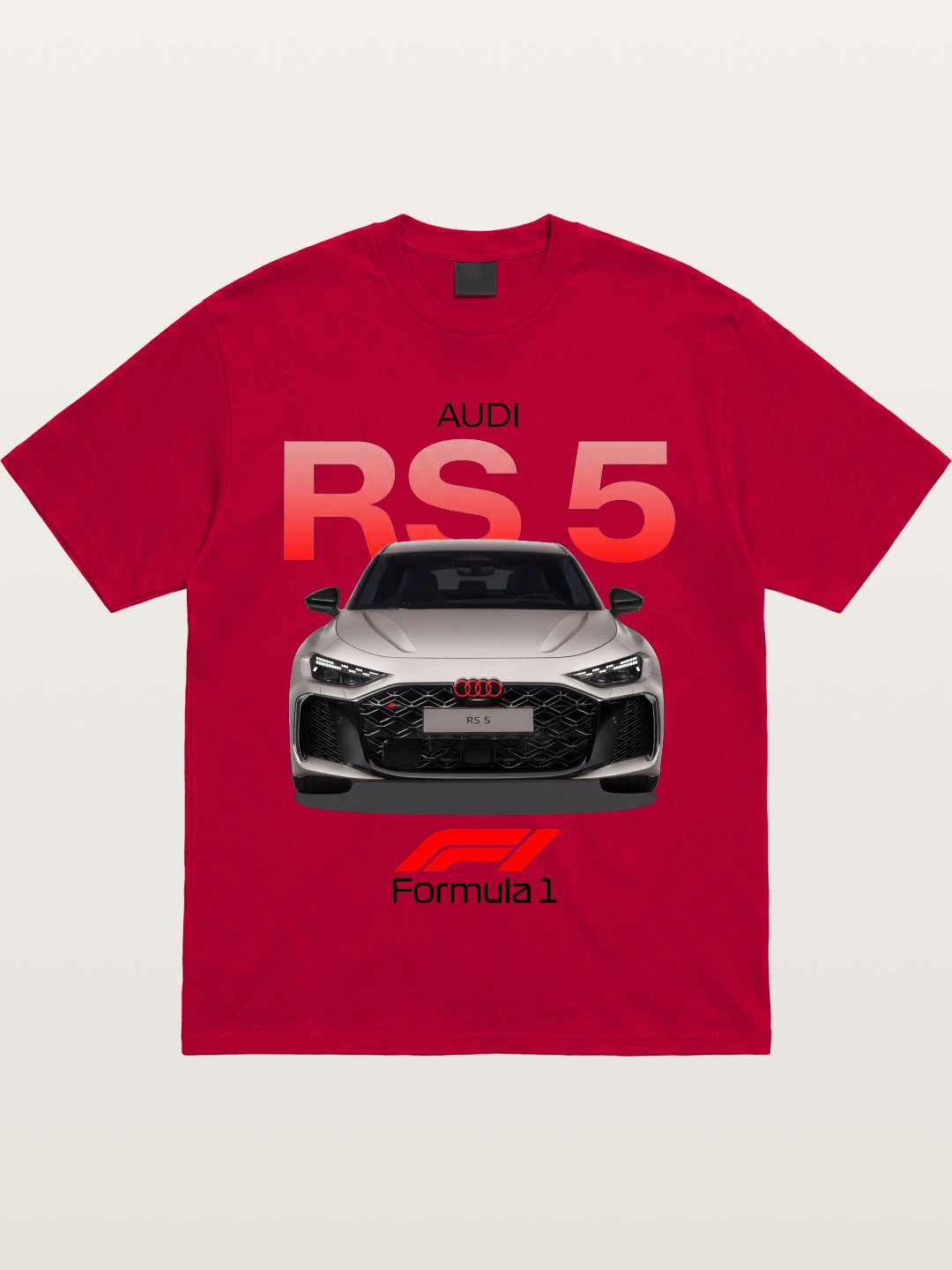 Audi RS5 F1 Inspired Poster Gildan T-shirt