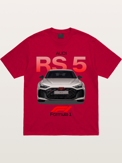 Audi RS5 F1 Inspired Poster Gildan T-shirt