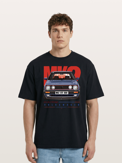 Volkswagen Golf MK2 GTI G60 Cotton T-shirt