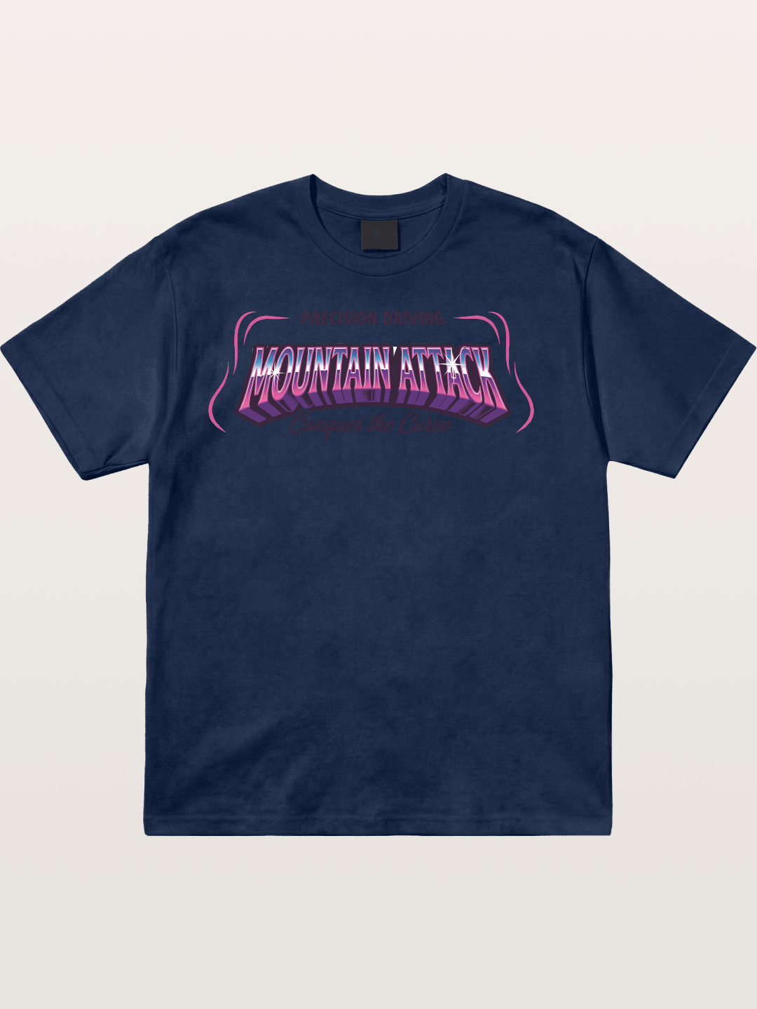 Precision Curve Cotton T-shirt