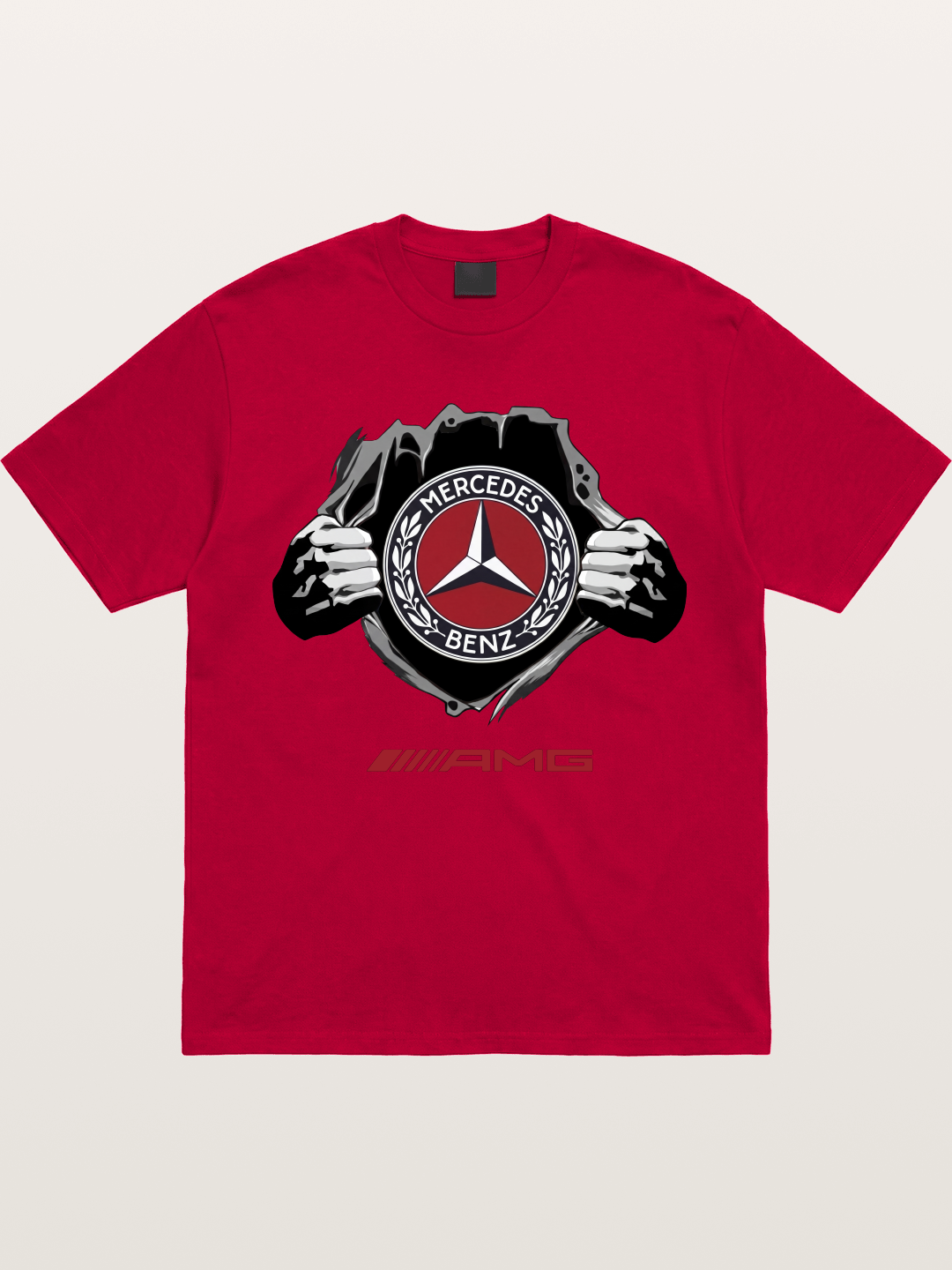 Benz Star Tear Graphic Gildan T-shirt