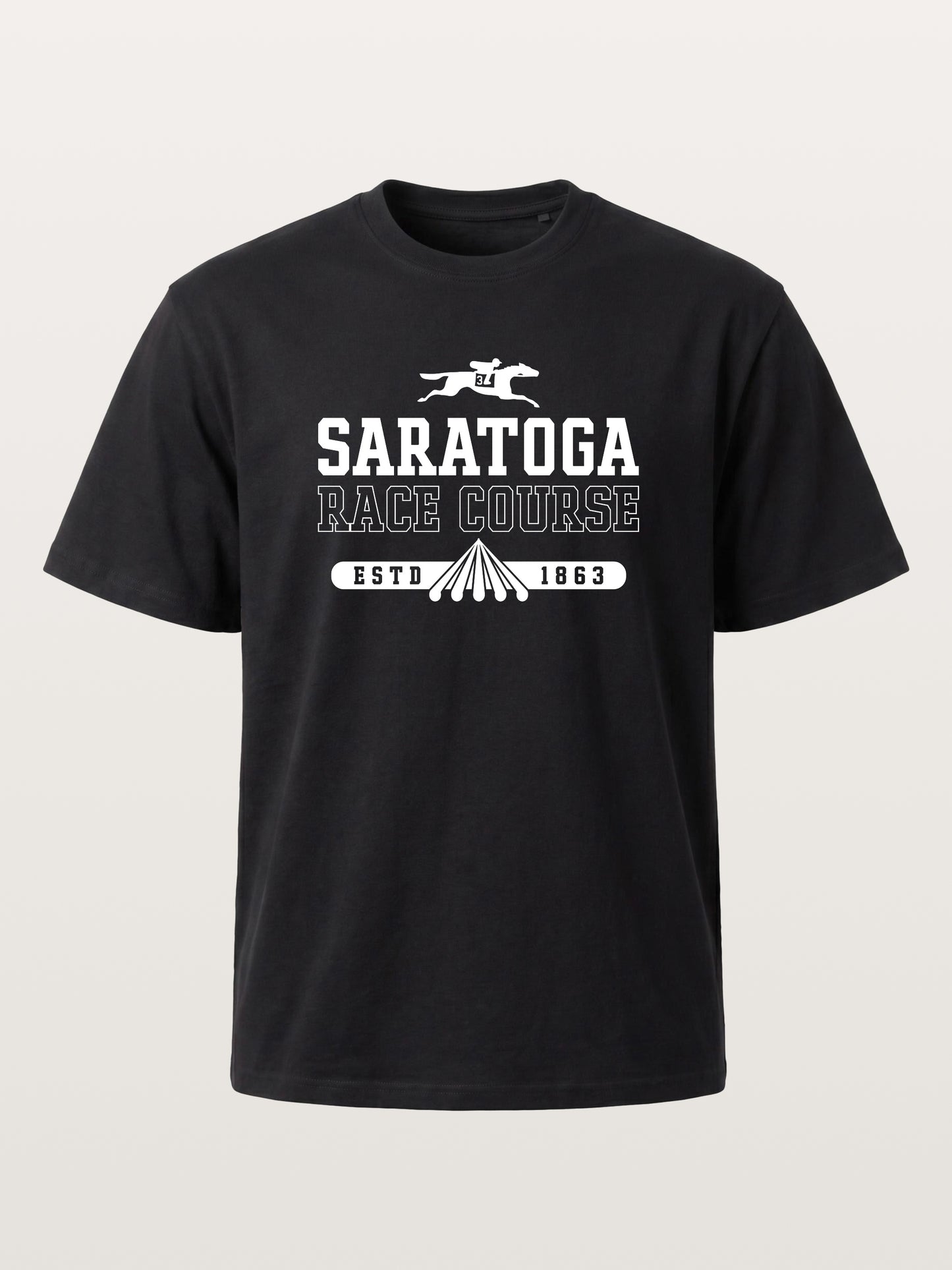 Saratoga 1863 Equestrian Heritage Mark Gildan T-shirt