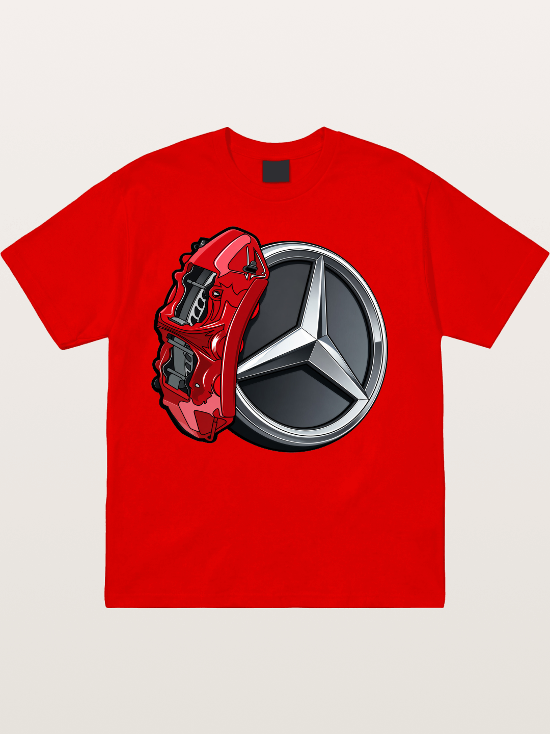 Mercedes Brake Caliper Art Cotton T-shirt