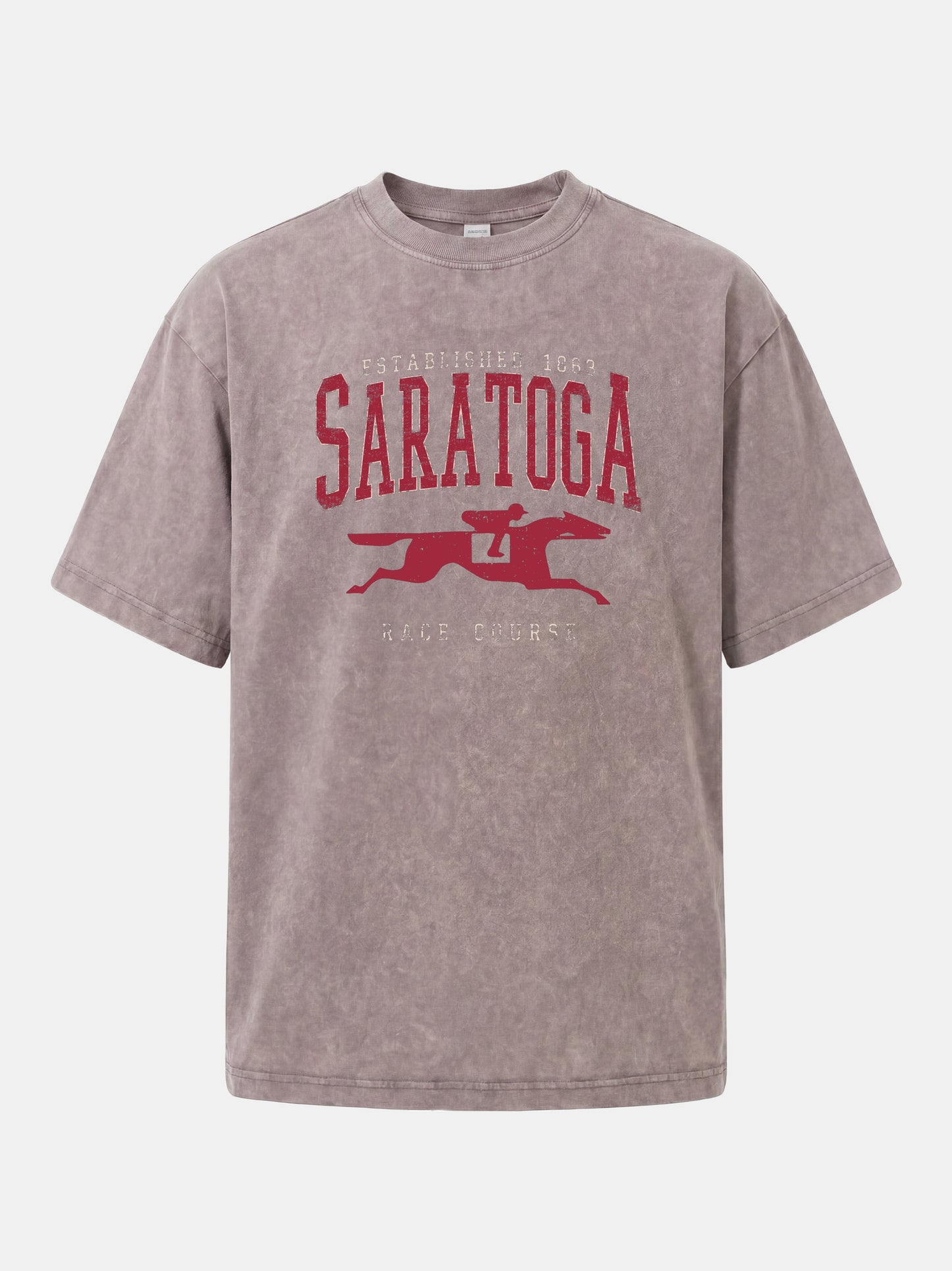 Saratoga Vintage Horse Silhouette Washed T-shirt