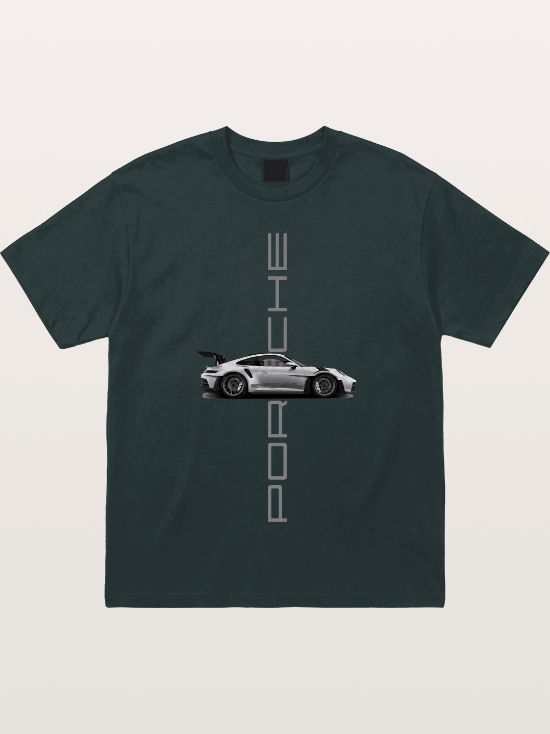 Porsche 911 Vertical Text Design Gildan T-shirt