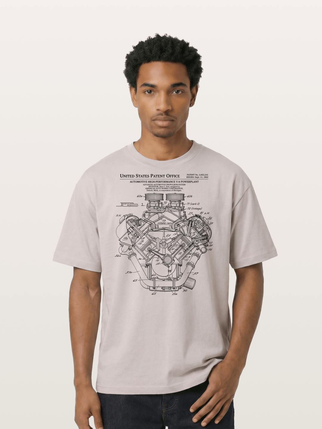 V8 Powerplant Cotton T-shirt