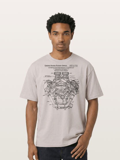 V8 Powerplant Cotton T-shirt