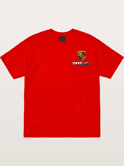 Porsche Crest With 911 ST Cotton T-shirt