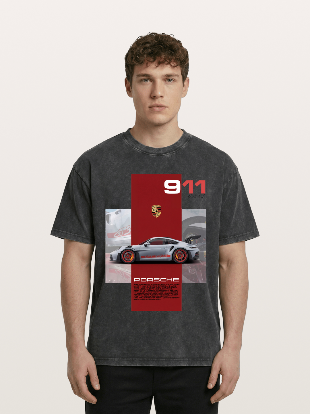 Porsche 911 Washed T-shirt