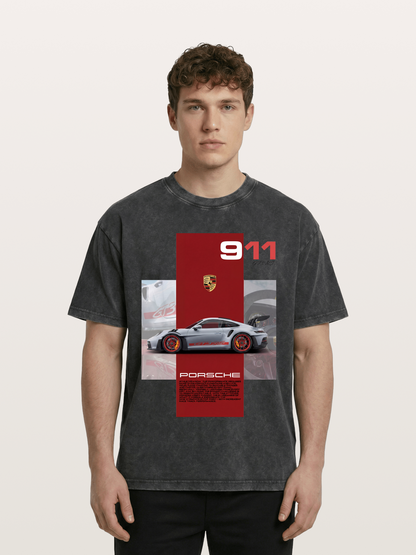 Porsche 911 Washed T-shirt