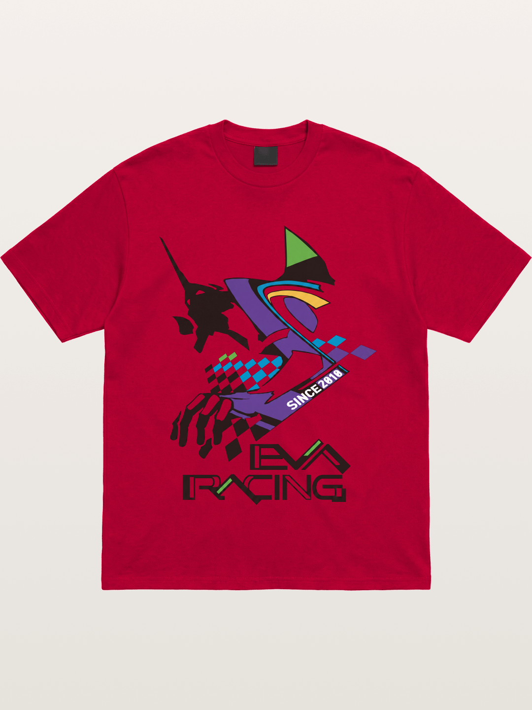 Eva Racing Checkered Flag Gildan T-shirt