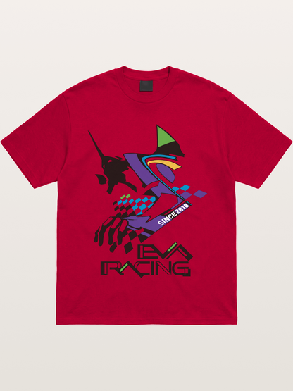 Eva Racing Checkered Flag Gildan T-shirt