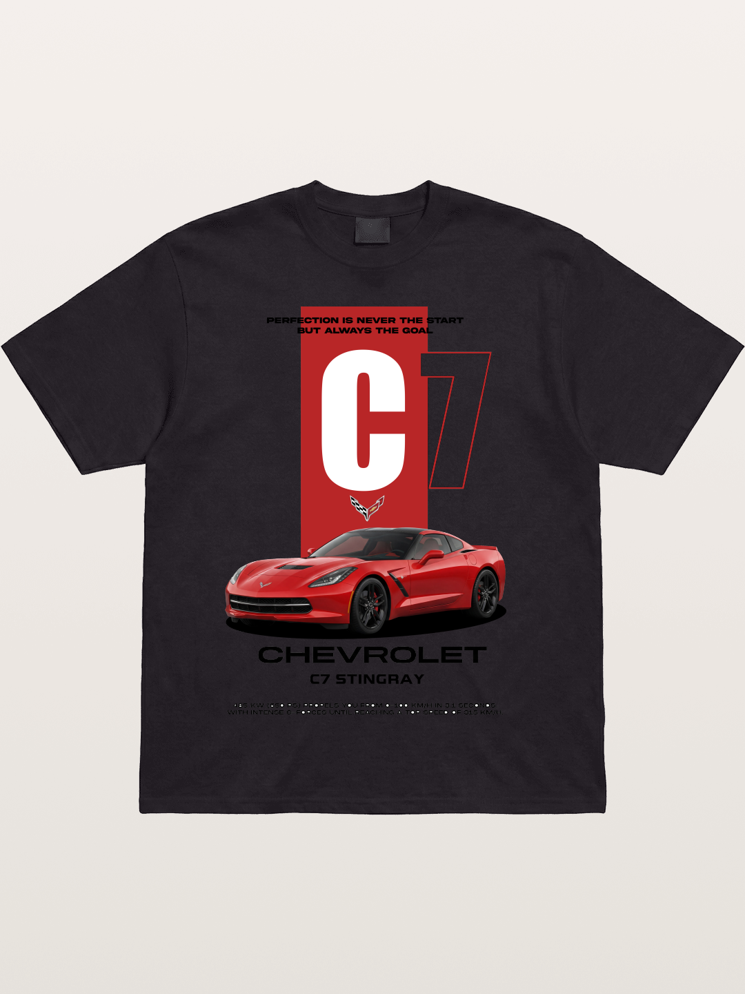 Corvette C7 Cotton T-shirt