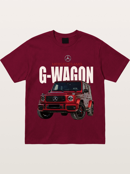 Red Mercedes G-Wagon Off-Road Gildan T-shirt