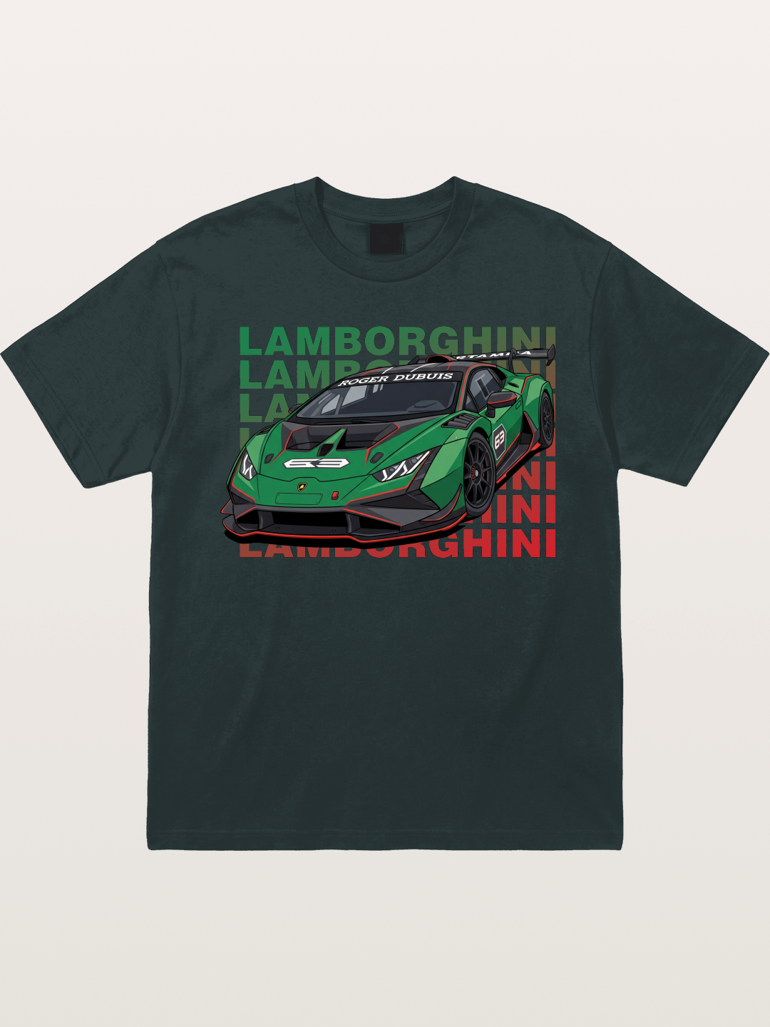 Lamborghini Huracan Green 63 Edition Gildan T-shirt
