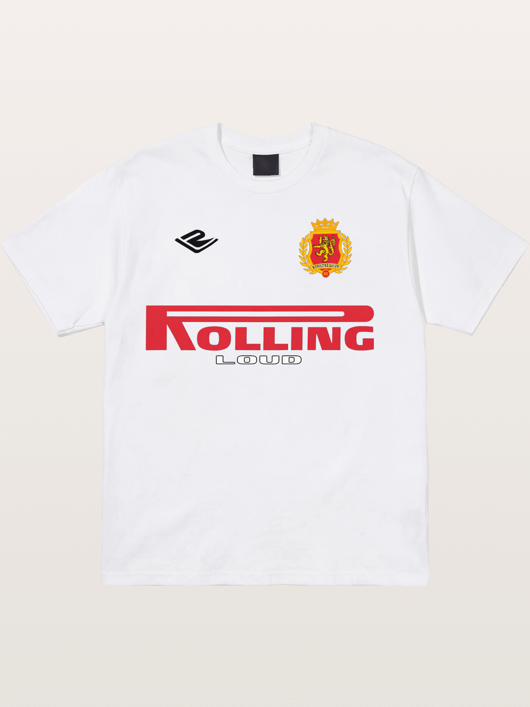 Rolling Loud Crest Emblem Graphic Cotton T-shirt