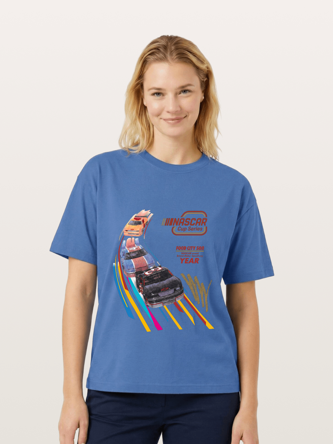 Vintage NASCAR Race Graphic Gildan T-shirt
