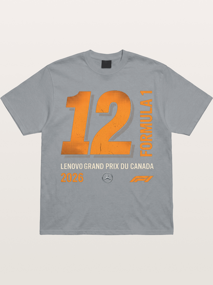 #12 Piastri 2026 F1 Canada Gildan T-shirt