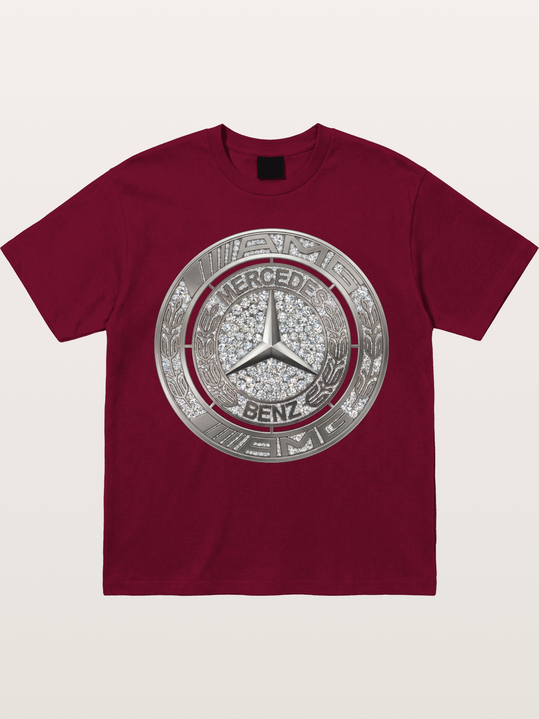 Mercedes Diamond Logo Art Gildan T-shirt
