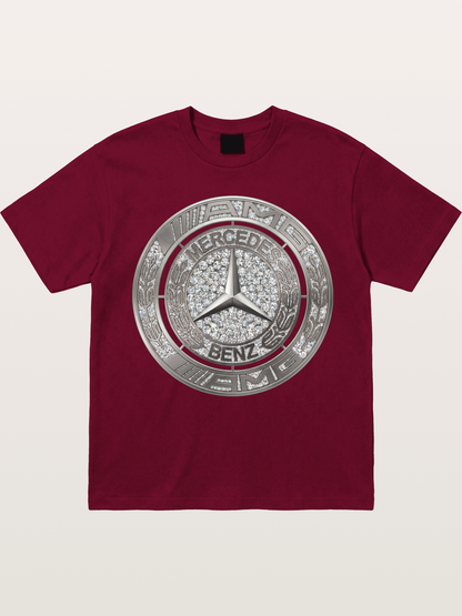 Mercedes Diamond Logo Art Gildan T-shirt
