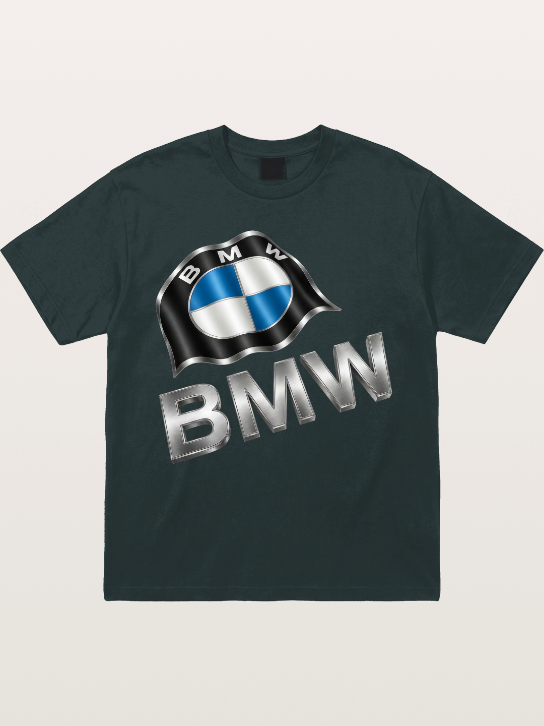 BMW Waving Flag Emblem Gildan T-shirt