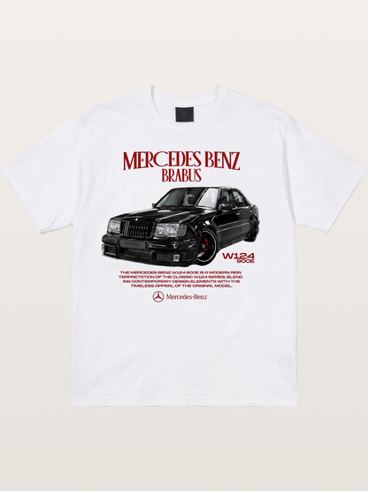 W124 500E Brabus Retro Cotton T-shirt