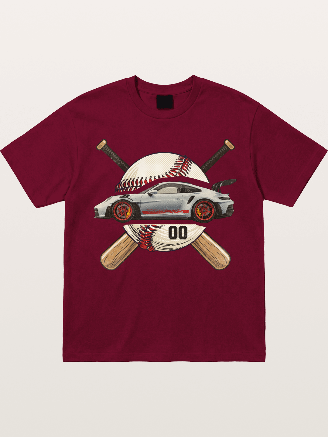 Porsche Bat Gildan T-shirt