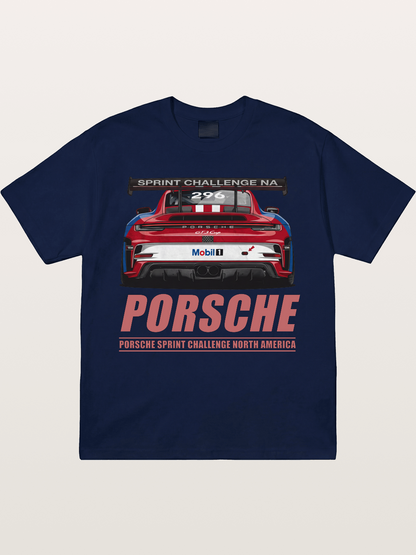 Porsche 911 Sprint Challenge Rear Gildan T-shirt