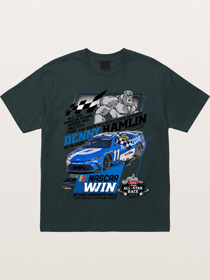 Denny Hamlin #11 2026 All-Star Win Gildan T-shirt