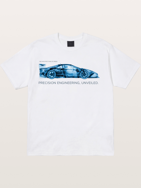 Precision Car Cotton T-shirt