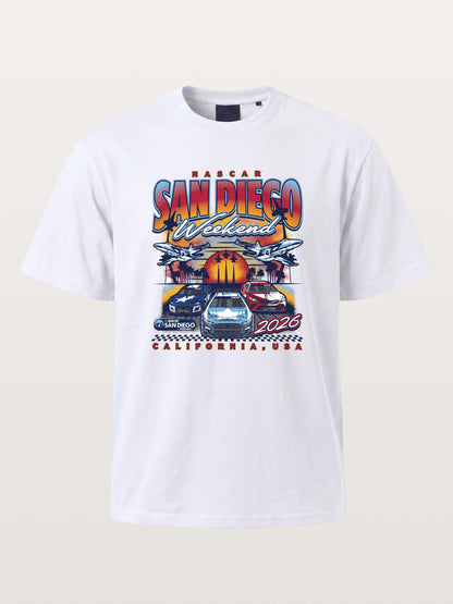 San Diego NASCAR Sunset Race Weekend Gildan T-shirt