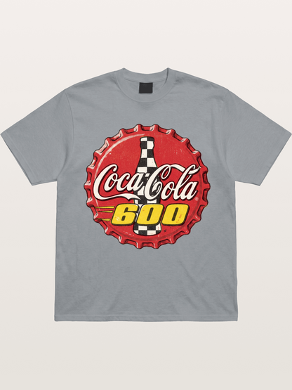 Coca-Cola 600 Vintage Bottle Cap Gildan T-shirt