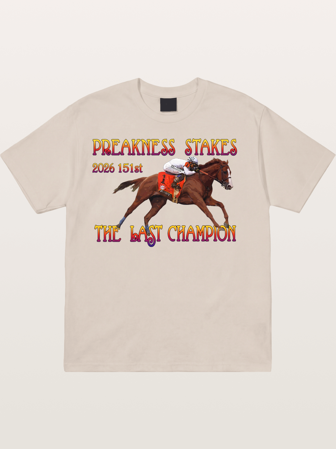 2026 Preakness Race Horse 1 Silks Cotton T-shirt