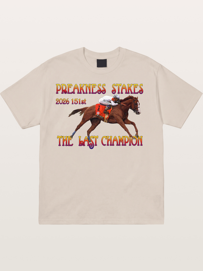 2026 Preakness Race Horse 1 Silks Cotton T-shirt