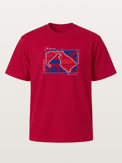 Vintage Union Jack F1 British Theme Gildan T-shirt